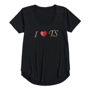 Embroidered I Heart Taylor Swift T-Shirt